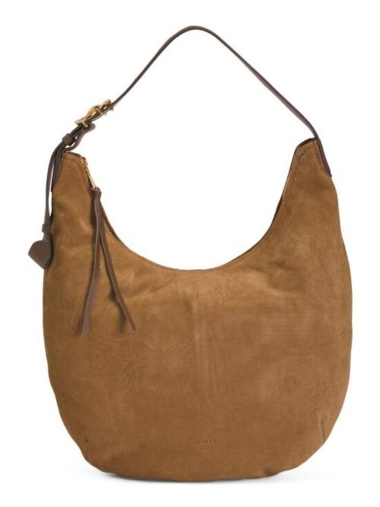 American Leather Co. Handbags - AMERICAN LEATHER CO. Suede Unity Large Hobo